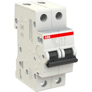 Llave Térmica Bipolar Termomagnética 10/16/20/25 A 4,5ka Abb Color 10a