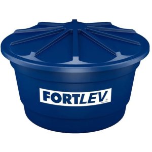 Tanque De Agua Fortlev 1000l Azul Polietileno Vertical Externo