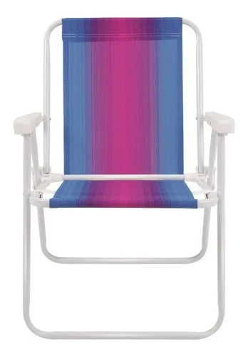 Silla Alta De Acero De 110 Kg Para Balcón, Piscina Y Playa, Color Azul-rosa Relojes De Pulsera Azul-rosa - Imagen 8