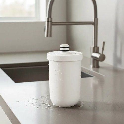 Cartucho Repuesto Cerámico + Carbón P/ Filtro Canilla Gianni Blanco - Imagen 2