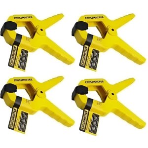 4 Prensas Pinza Sujeción Plastica12kg 150mmx50mm Crossmaster