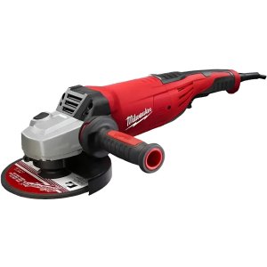 Amoladora De 2200w De 7  Milwaukee Con Gtía 3 Años - Tyt Rojo 50 Hz/60 Hz