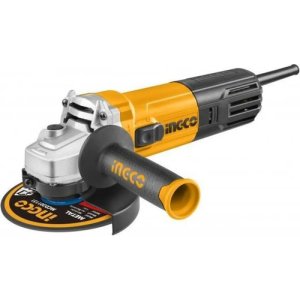 Kit Amoladora Ingco Industrial 950w +10 Discos + Lentes Tyt Color Amarillo Frecuencia 50hz 50 Hz