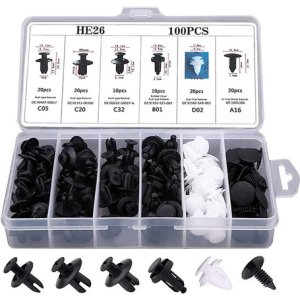 Grampa Broche Tapizado Kit 100 Piezas Agua
