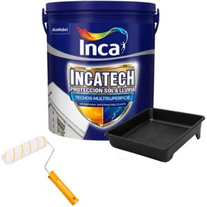 Inca Impermeabilizante Incatech Multisuperficies 24k Acabado Satinado Color Teja