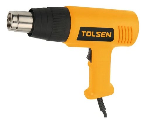 Pistola De Aire Caliente Tolsen 1000w-2000w 300 L/350°c 500l Color Naranja Con Negro Naranja/negro - Imagen 2