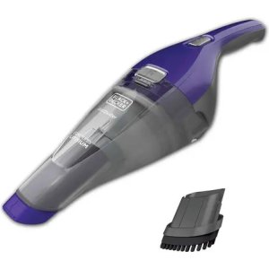Aspiradora De Mano Black+decker Litio Seco+cepillo Gris