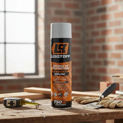 Espuma Poliuretano Expandido Lusqtoff 750 Ml Aerosol - Imagen 2