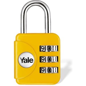 Candado Yale Clave Yp1 Colores ! Lo Mejor En Seguridad Amarillo