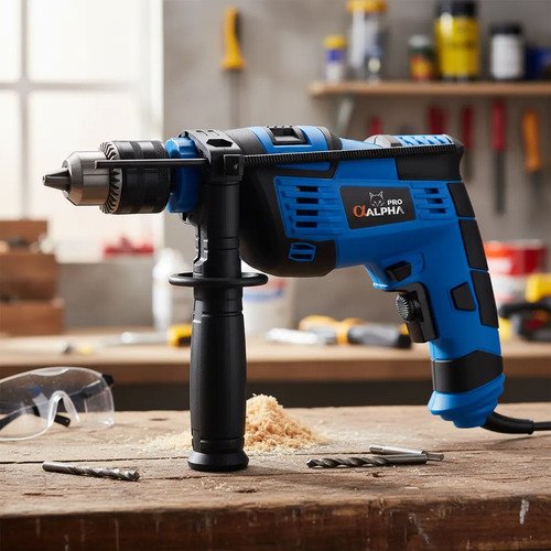 Taladro C/percutor Alpha Pro Mandril 13mm 700w T6132 Azul 50hz/60hz - Imagen 2