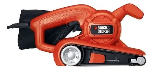 Lijadora De Banda Black+decker Br318 Naranja 50hz 680w 50 Hz Naranja 50 Hz