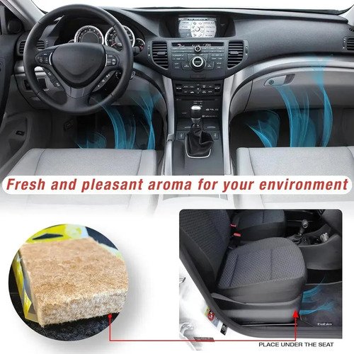 Perfumador Auto Y Ambientes Bloque Paradise Air Hecho En Usa Color Cran Burst Fragancia Tsunami - Imagen 7