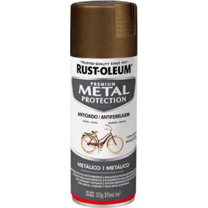 Pintura Esmalte Anticorrosivo Metálico En Aerosol Metal 312g Laton Antiguo Metálico