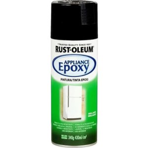 Pintura Aerosol Rust Oleum Epoxi Blanco Brillante 340gr Negro Inox