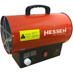 Cañon De Calor A Gas 60.000 Btu Hessen Estufa Calefactor Rojo