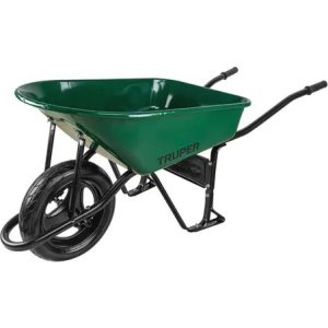 Carretilla 4.75 Ft3 Imponchable, Bastidor Tubular, Truper