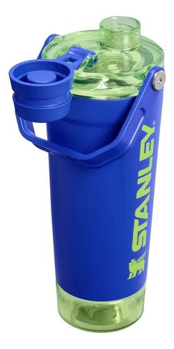 Botella Coctelera Stanley Vitalize Shaker De 20 Onzas 591 Ml Azul - Imagen 3