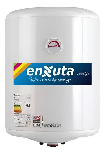 Calefón / Termotanque Acero Enxuta 60 Lts. - Tenxwh60a - Tyt Blanco