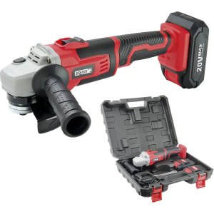Amoladora Inalambrica Equus 7601 Brushless 1 Batería 4000mah Color Rojo