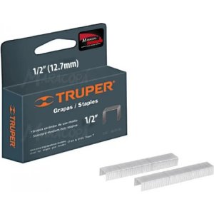 Grapas 1/2 Pulgadas Et-50 Grampas Truper Caja 1000 Uni