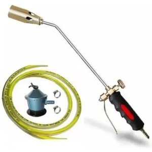 Kit Valvula + Abrazadera + Soplete 13kg Completo 5cm 70cm Ty