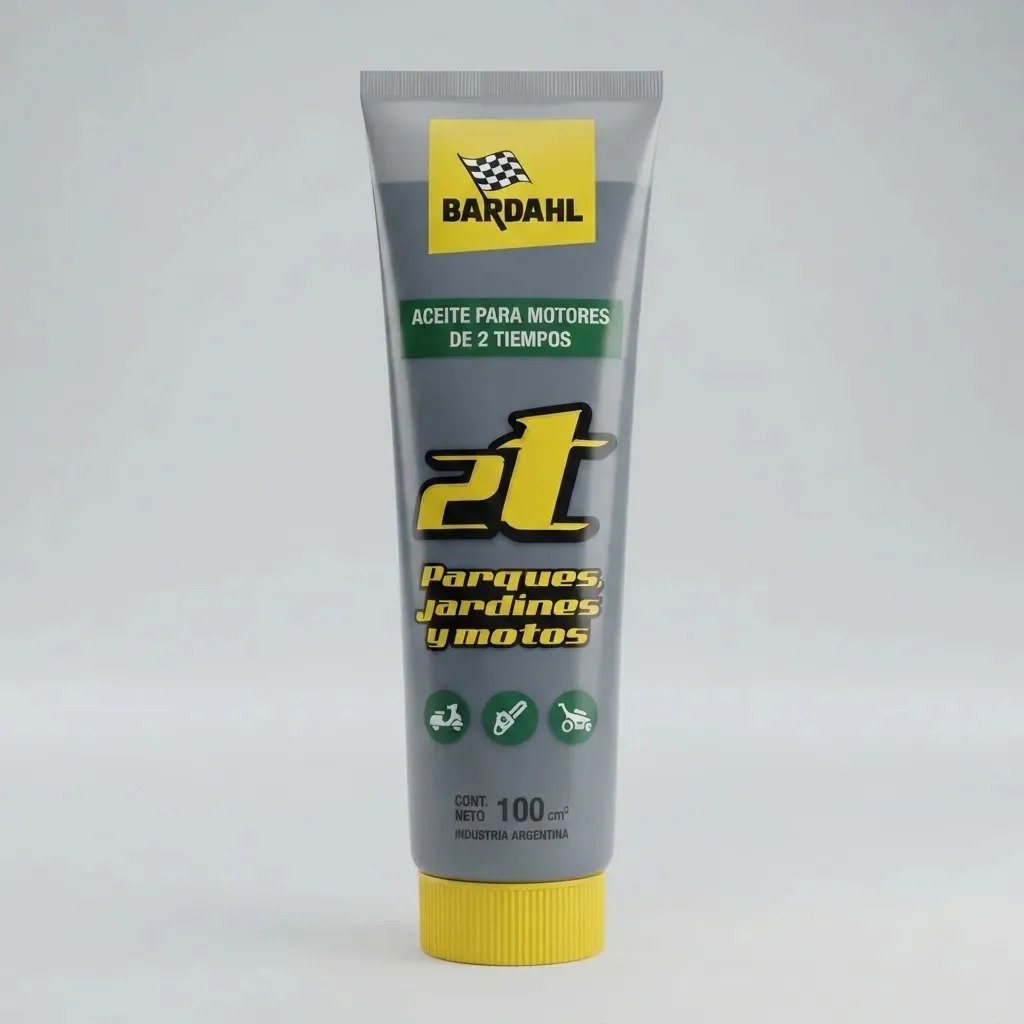 Aceite 2t Parques Y Jardines 100ml En Pomo Bardahl - Imagen 2