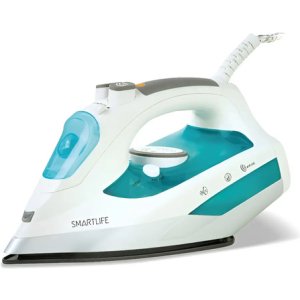 Plancha A Vapor Smartlife 2200w Autolimpieza Antiadherente Color Blanco