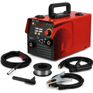 Soldadora Inverter Equus 120a Mig Mma Sin Gas Flux Almabre Rojo