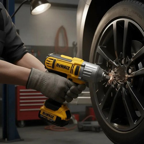 Atornillador Llave De Impacto Bateria Dewalt Dcf889 1/2 20v Amarillo - Imagen 3