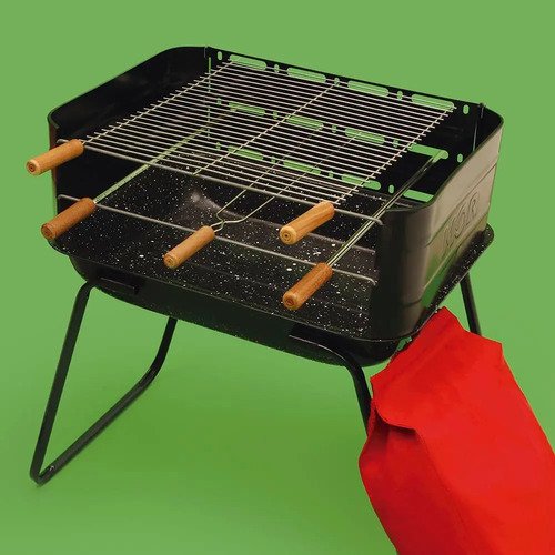 Parrilla Para Barbacoa Arizona Mor Con Lavabo Esmaltado - 3026 Negro/blanco - Imagen 11