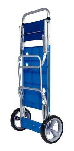 Carro Mor Carrito De Playa Aluminio Mesa Sillas Disershop Azul - Imagen 9