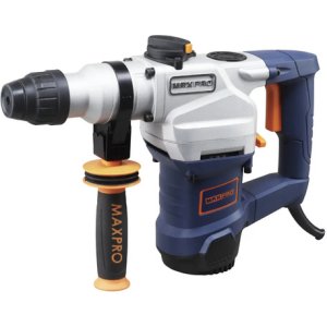 Rotomartillo Electroneumático Maxpro Mprh1100/28 Azul Marino Y Negro Frecuencia De 50hz/60hz Con 1.1kw De Potencia Azul Marino/negro 50 Hz/60 Hz