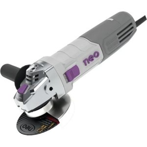 Miniamoladora Angular Neo Aa 1025 De 50 hz/60 hz Color Gris 1.1 kw 220 v + Accesorio