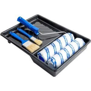 Set Juego De Rodillos Pinceles Y Bandeja Wadfow 6x Wcb3h63