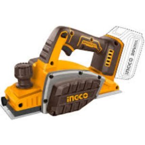 Cepillo Garlopa Carpintero 20v 14000rpm Ingco Crli20401 Naranja Claro