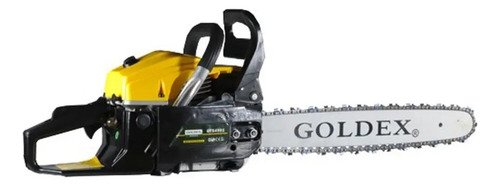 Motosierra A Nafta Goldex 16'' 45cc Ideal Uso Profesional Amarillo - Imagen 2