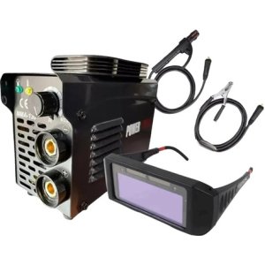 Soldadora Inverter 130amp + Careta Fotosensible Leyee + E Ma Negro