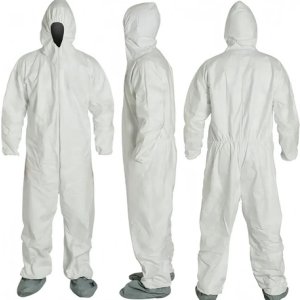 Mameluco Tywek Descartable Impermeable Multiusos Talle L H50 Blanco T