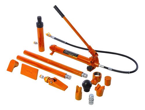 Expansor Hidraulico Chapista 10 Tone Sacabollo Mas Maletin Color Naranja - Imagen 3