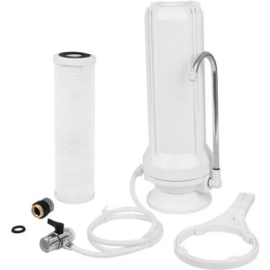 Purificador De Agua Sobre Mesada Elimina Sabor Foset Color Blanco