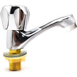 Canilla Para Lavatorio Metalica Lh-367 - Tyt Plateado Cromado