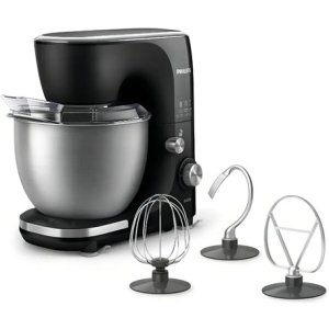 Batidora Planetaria Philips Hr7922/90 C/ Bowl Acero 5 Velocidades 800w Negro