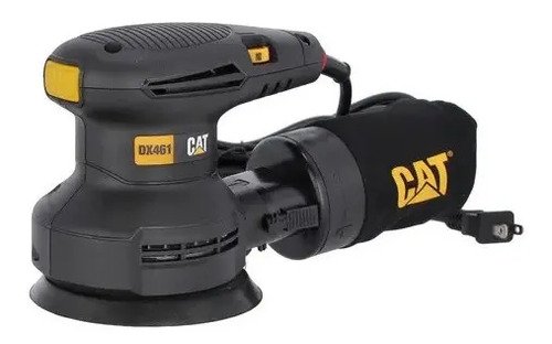 Lijadora Orbital Profesional 400w 14000rpm Dx461 Caterpillar Color Negro