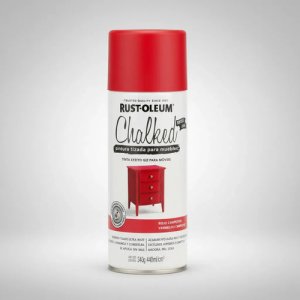 Pintura Tizada En Aerosol Rust-oleum Chalked 340gr Rojo Campestre