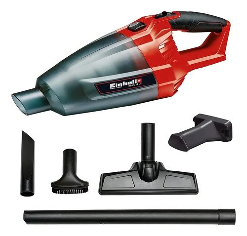 Aspiradora Inalámbrica De Mano Einhell Power X-change Te-vc 18 Li - Solo 540ml Roja Y Negra Rojo/negro - Imagen 2
