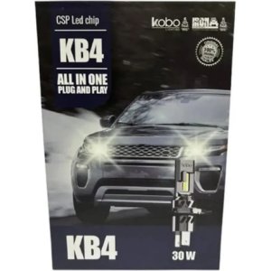 Kit Led Hb4 - Kobo Kb4 Dakar - 30w 12v Alto Brillo 6500 K H4 Amarillo Blanco Frío