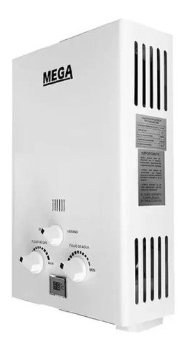 Calentador Instantáneo Supergas 10l Inox Calefon - Tyt Blanco - Imagen 2