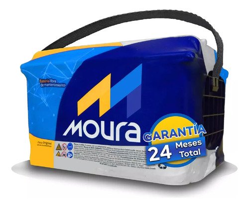 Bateria Moura 75 Amp Envio Gratis - Tyt
