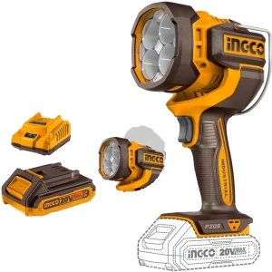 Linterna A Bateria Led 20v C/bat Y Carg Ingco Cwli20881 -smf Linterna Amarillo Luz Blanco