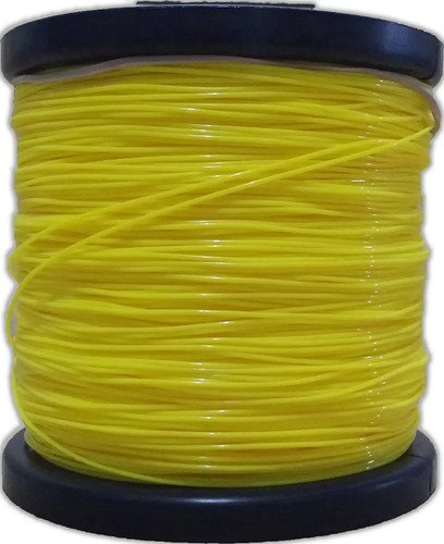 Tanza Bordeadora Desmalezadora 2.4mm Bobina 194 Mts Amarillo
